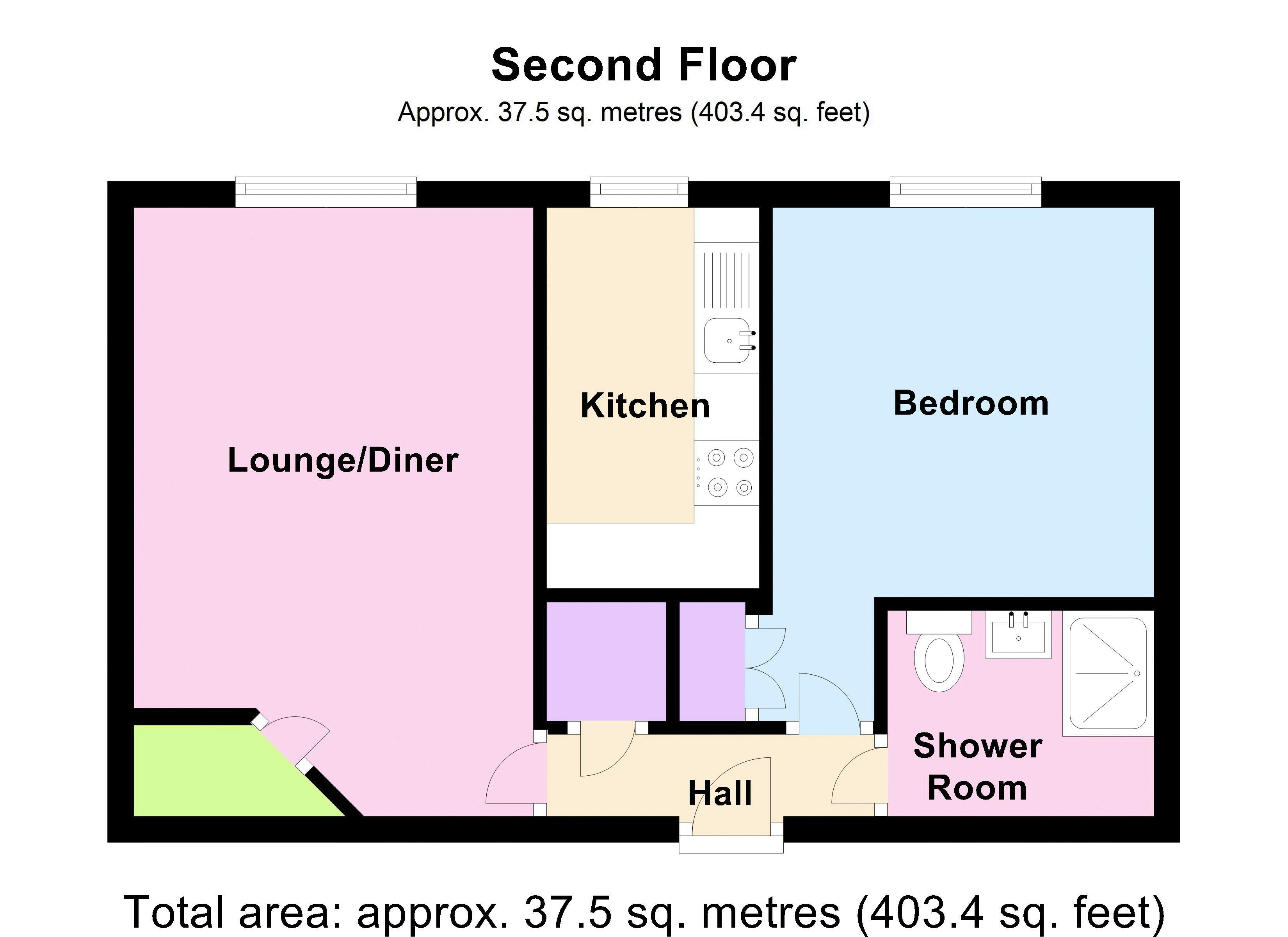 1 Bedrooms Flat for sale in Raleigh Court, Polebarn Road, Trowbridge BA14