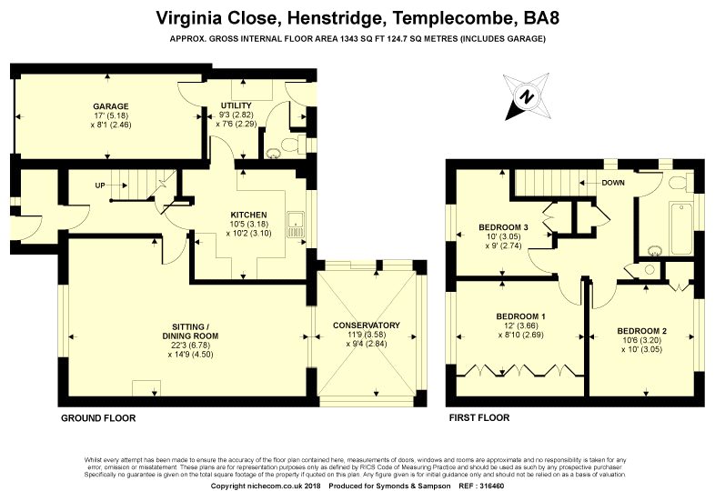 3 Bedrooms Link-detached house for sale in Virginia Close, Henstridge, Templecombe, Somerset BA8