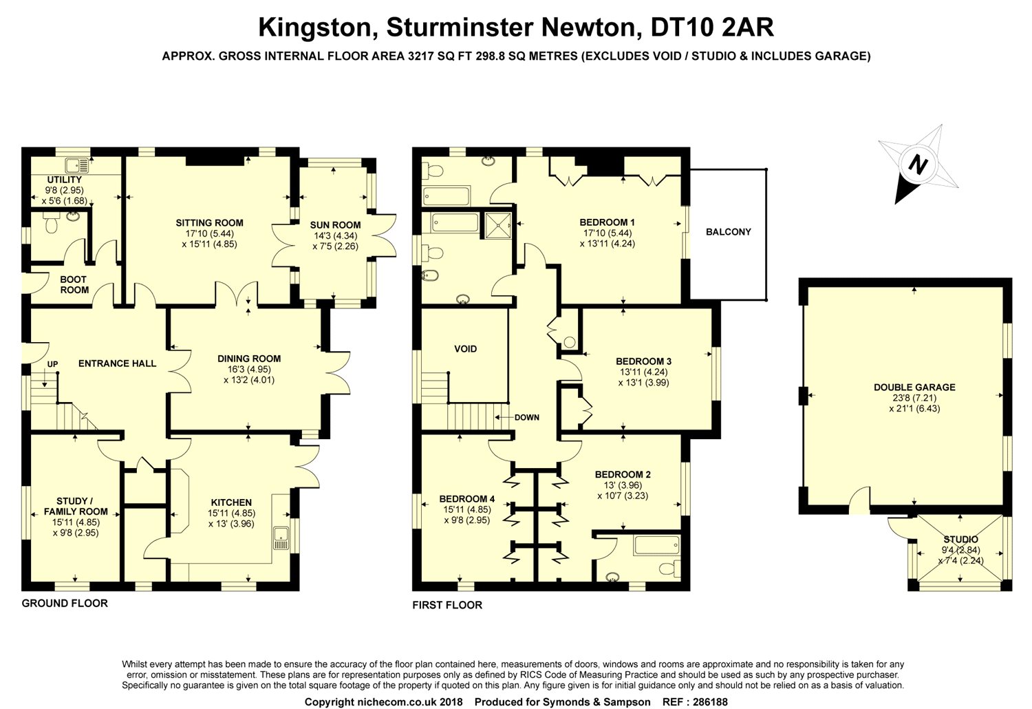 4 Bedrooms Detached house for sale in Kingston, Sturminster Newton DT10