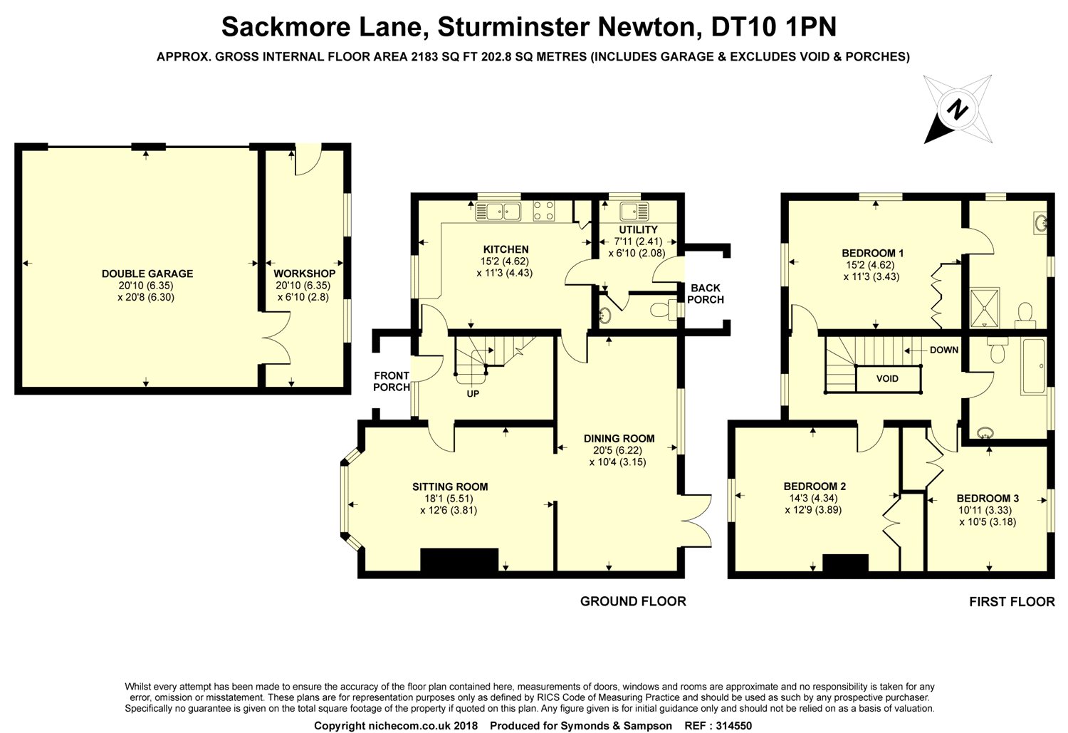3 Bedrooms Detached house for sale in Sackmore Lane, Marnhull, Sturminster Newton DT10