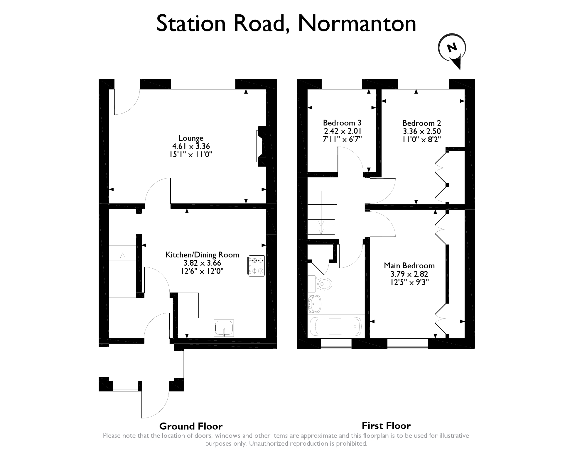 3 Bedrooms Town house for sale in Station Road, Altofts WF6