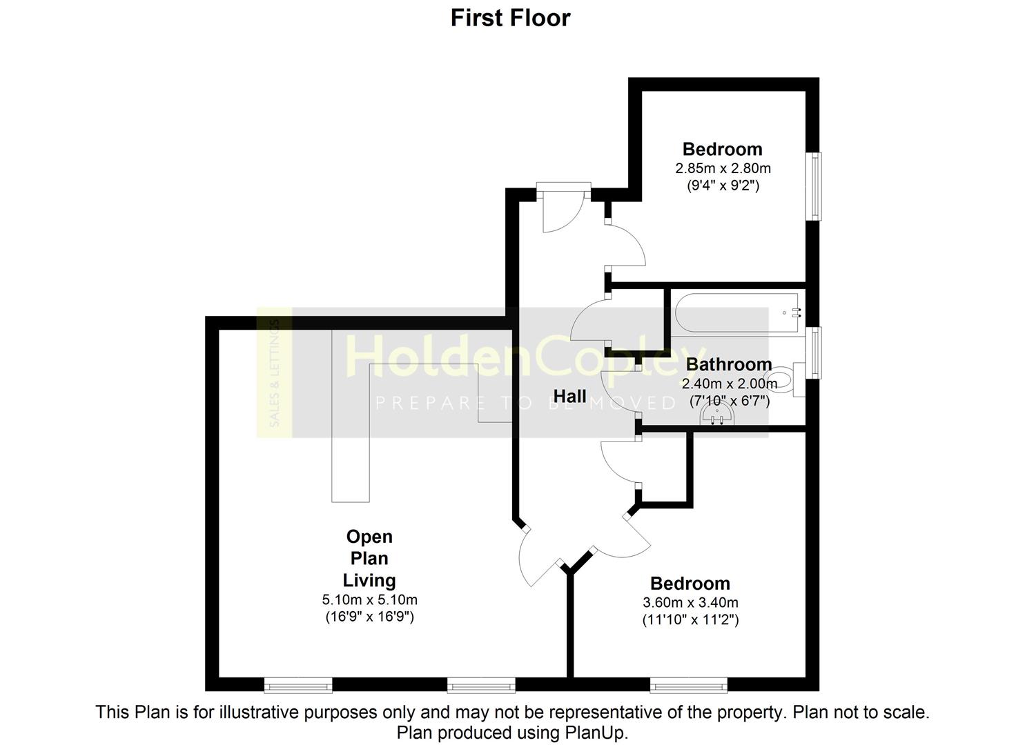 2 Bedrooms Flat for sale in Riddles Court, Watnall, Nottingham NG16