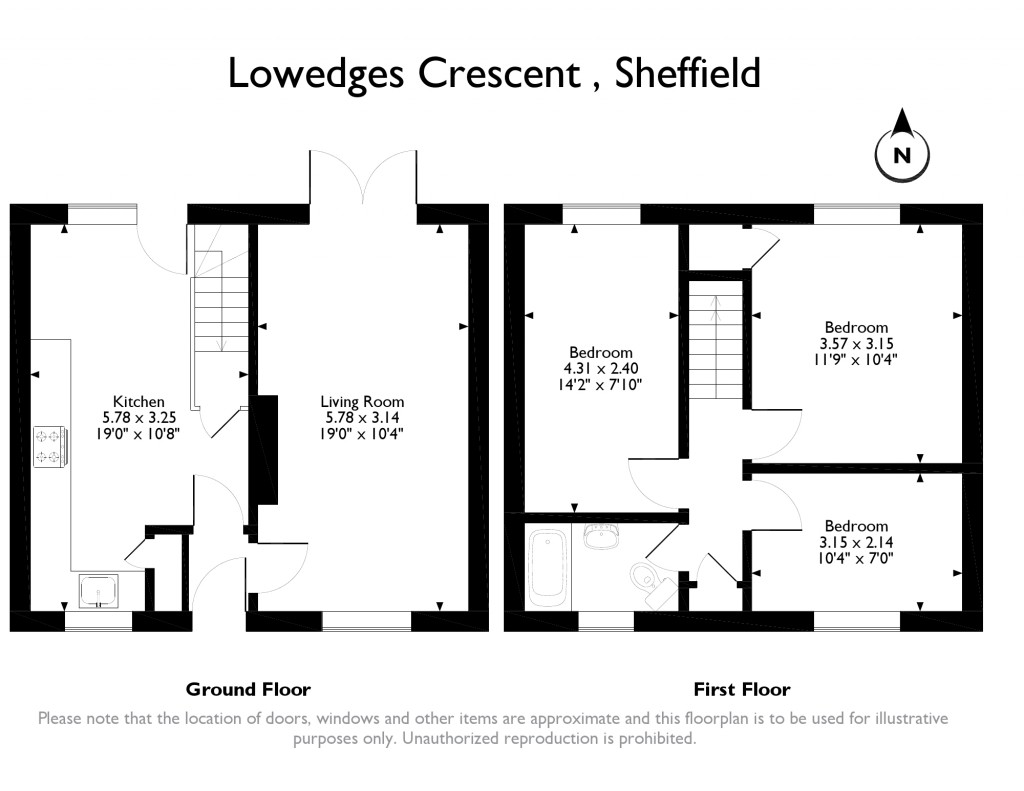 3 Bedrooms Terraced house for sale in Lowedges Crescent, Sheffield, South Yorkshire S8