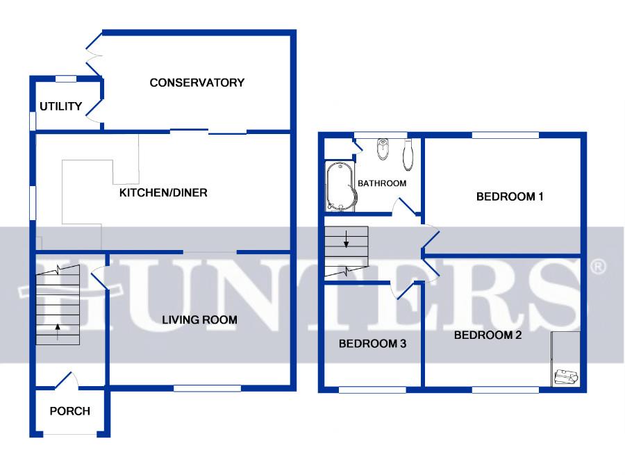 3 Bedrooms Semi-detached house for sale in Swinnow Avenue, Bramley, Leeds LS13