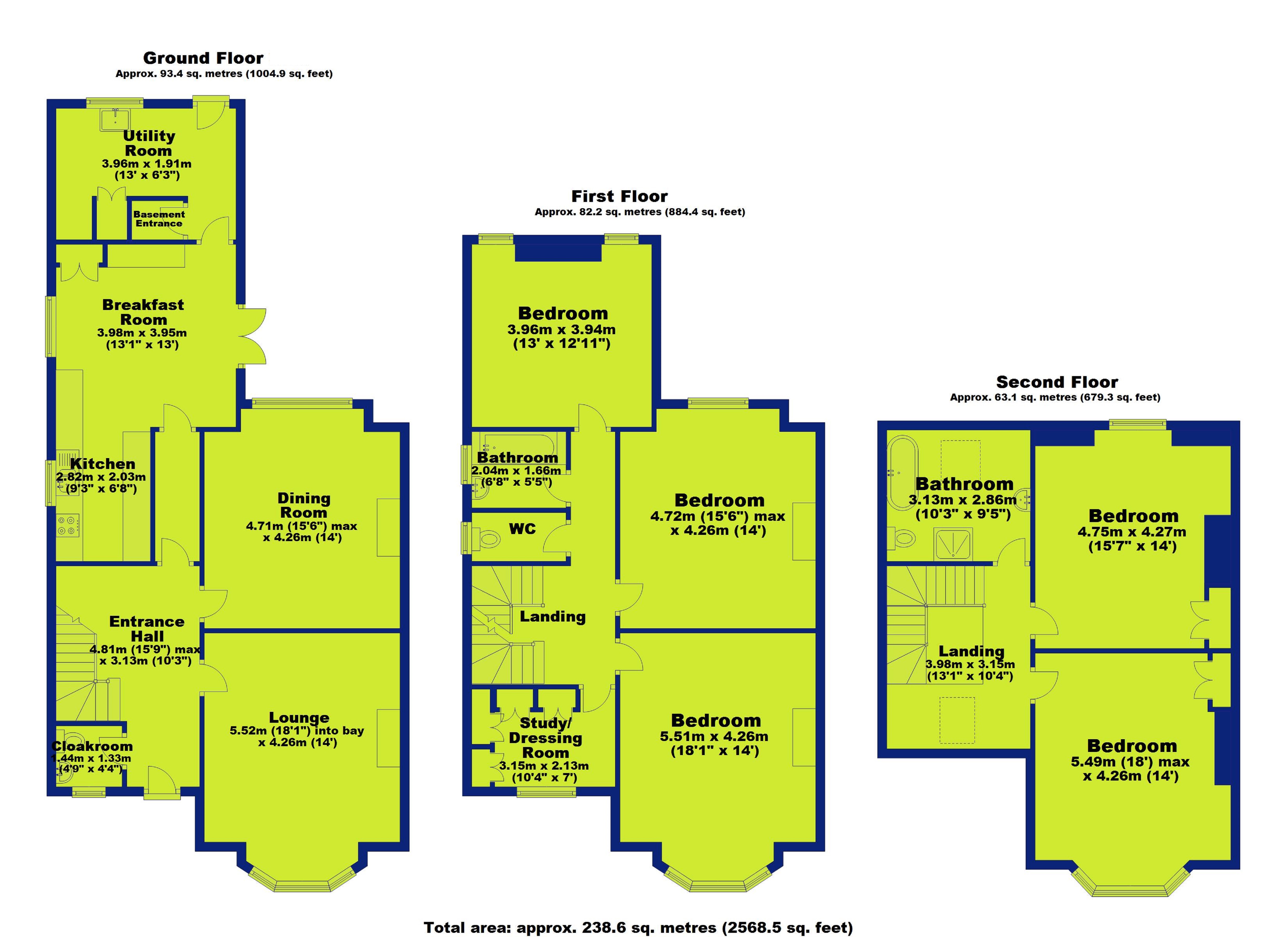 Semidetached house for sale in Nottingham NG7 5 Bedroom 744780