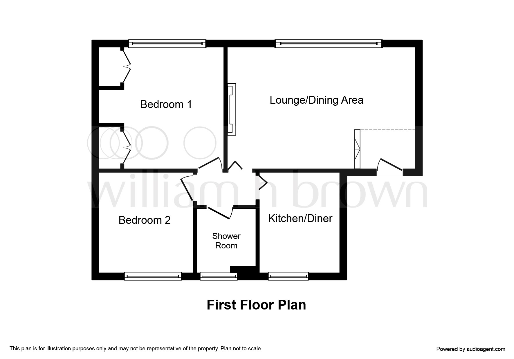2 Bedrooms Flat for sale in Leger Court, Bennetthorpe, Doncaster DN2