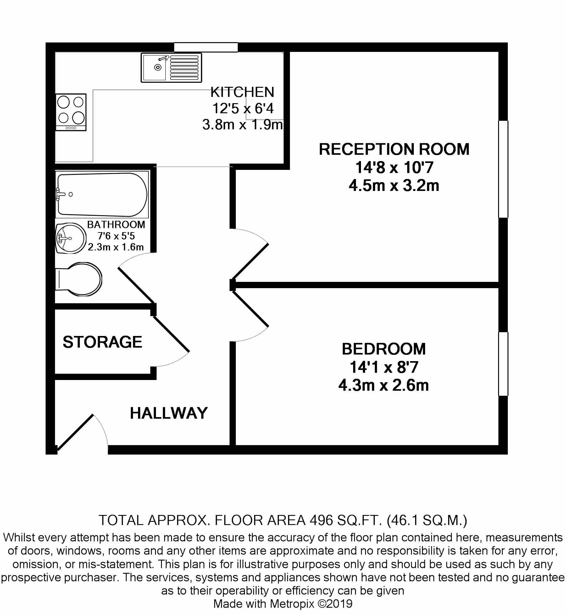 1 Bedrooms Flat for sale in Phoenix Court, 24 Howard Road, London SE25