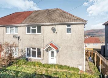 Semi-detached house For Sale in Pontypridd