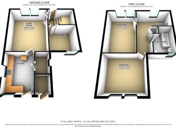 Semi-detached house To Rent in Melrose